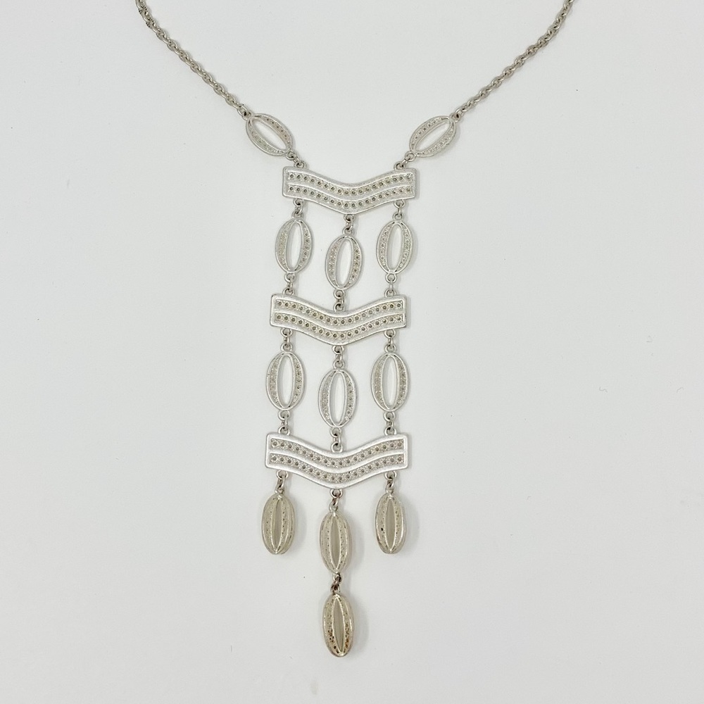 Stella & Dot Long tribal statement necklace